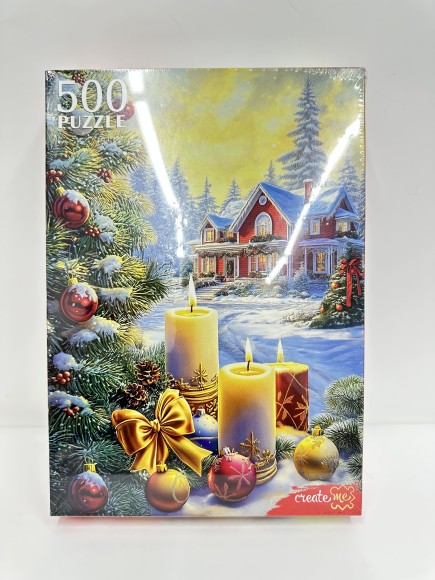 ПАЗЛЫ 500 элементов. НОВОГОДНЯЯ СКАЗКА (арт.П500-7625)