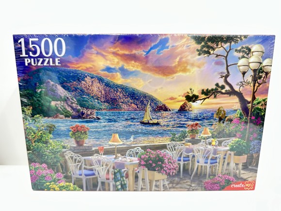 ПАЗЛЫ 1500 элементов. ВЕЧЕР В КРЫМУ (арт. Ф1500-6637)
